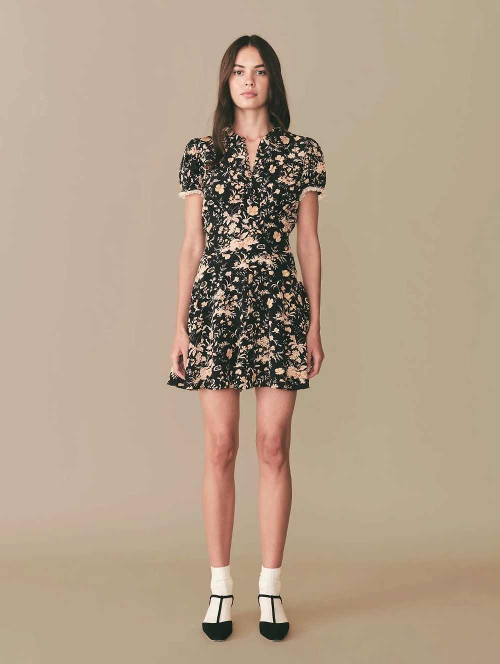 NWT Doen Briette Dress 100% Silk Size S